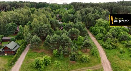 Działka w Życinach przy jeziorze pod domek