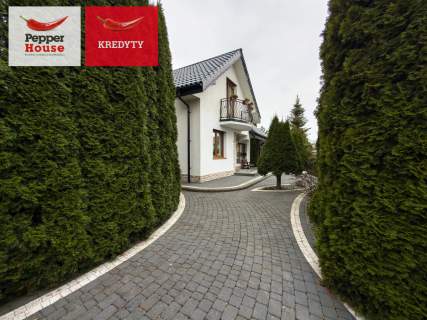 Dom z basenem i sauną-własna strefa SPA w Dobrczu