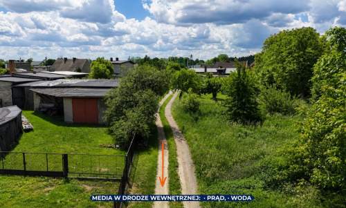    Działka budowlana w drugiej linii zabudowy   
