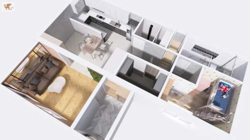 Sucha Beskidzka - lokal mieszkalny 111 m2 odrębna KW