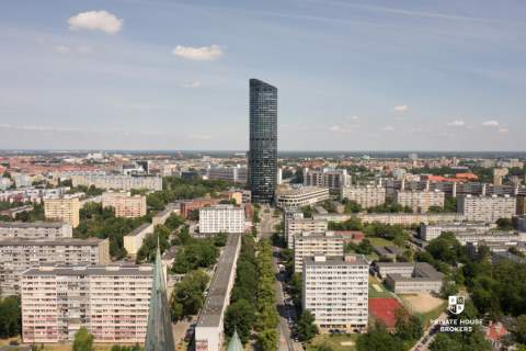 Apartament w żaglu Sky Tower - 107m2, 3 pokoje