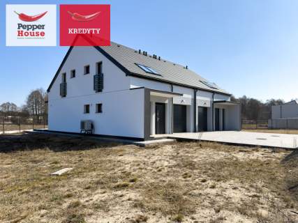 Nowoczesny bliźniak 140 m2 Przyłęki Działka 700m2