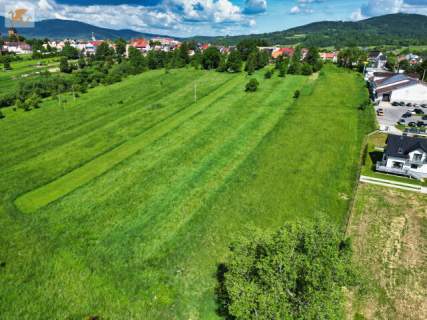 Jordanów - kompleks 6 dzialek 2902 m2 MPZP 2MN-U i MU3