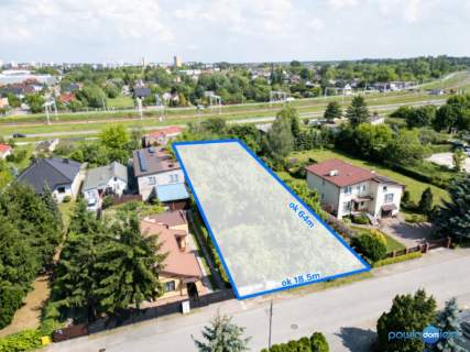 Działka 1217 m w centrum Radomia