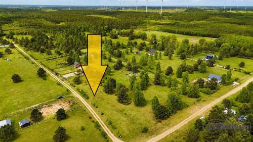 Działka budowlana nad pięknym jeziorem Dołgie.