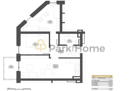 Nowe 3 pokoje 61,87 m balkon bez prowizji