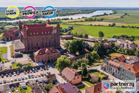 Dom przy Zamku w Gniewie działka 1033 m