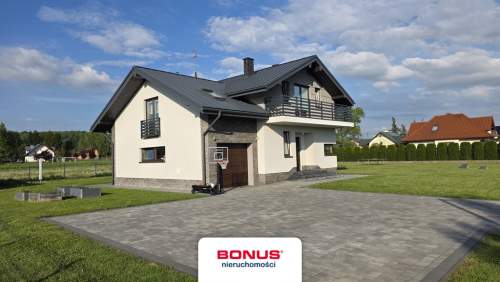 Dom z dużym ogrodem i garażem 3 km od Krosna