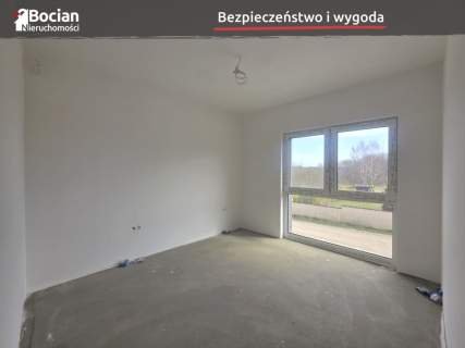 Nowoczesny bliźniak w wysokim standardzie 