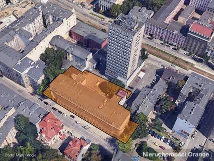 Kompleks budynków w centrum Łodzi