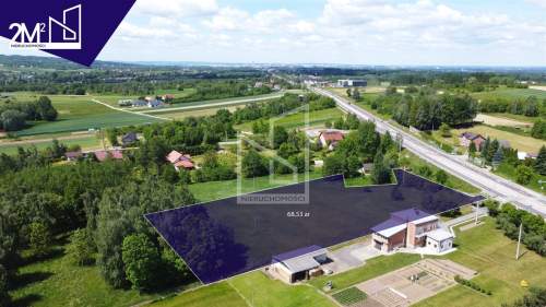 Działka pod produkcję przy DK94, Kraczkowa