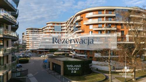 Wiślane Tarasy 2.0 Apartament 49 m2 z Balkonem