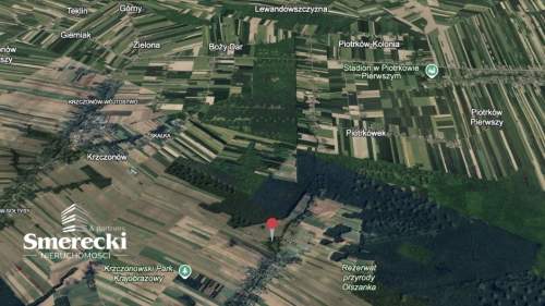 Siedlisko 60 ar z domem, Olszanka gm. Krzczonów