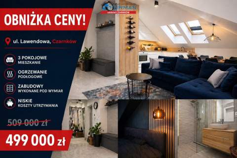 Mieszkanie na sprzedaż, 53,29 m2, Czarnków