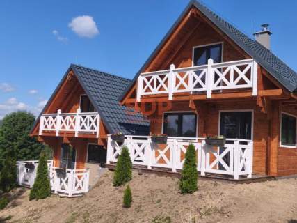 Domek 70 m2 przy Zalewie Sosnówka - widok na Karkonosze