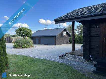 Jedyny taki dom jednorodzinny z bala drewnianego w Polsce, 176m2,