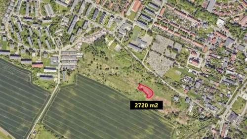 Działka rolka/łąka 2720 m2 w Zabrzu - Rokinicy