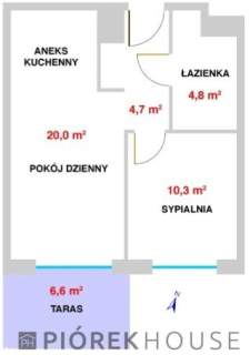 2-pokojowe mieszkanie na Włochach