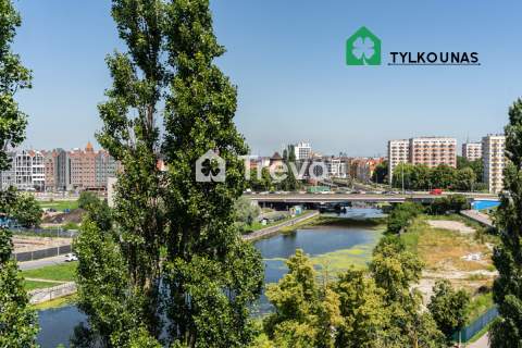 Widok na Motławę - 550m od mostu Stągiewnego