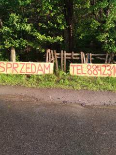 Sprzedam dzialke rolno- budowlana