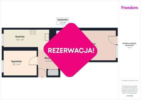 2-pokojowe mieszkanie na osiedlu Strusina 