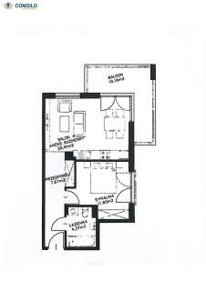 2 Pok. 43,47 m2 Balkon 10m2 Garaż Stawowa 