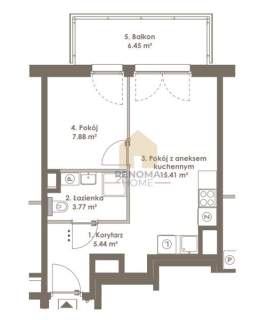 2 POKOJE NIESZABLONOWY PROJEKT CENTRUM