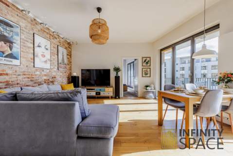 STYLOWY APARTAMENT DUŻY BALKON GARAŻ