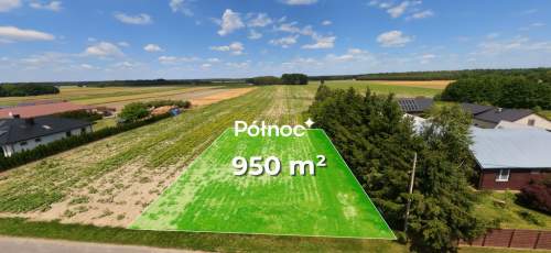 Działka na sprzedaż, 950 m2, Julków