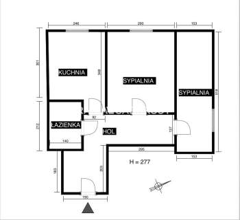 Idealne dla studenta lub inwestora, 49m2, 2 pokoje