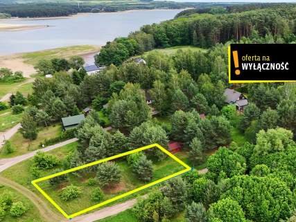 Działka w Życinach przy jeziorze pod domek