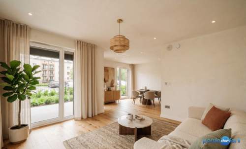 Premium parter w centrum 83 m i prywatny ogród 91 m