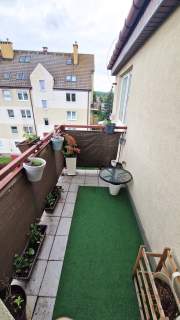 Kawalerka z osobną kuchnią, garderobą i balkonem