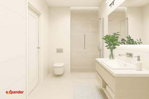 3-pokoje - Południe- osobne wc - Balkon