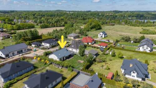 Jedyny bungalow w Tuchomiu kominek, duży ogród