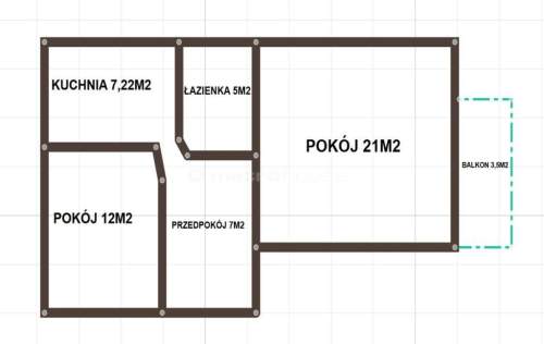 Spółdzielczo-własnościowe prawo do lokalu 52,22 m 