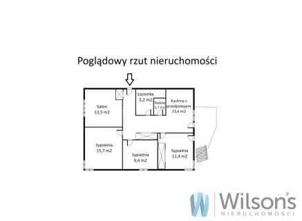 Stara Miłosna 4-pok z ogródkiem i garażem