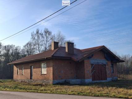 Dom wolnostojący PARTEROWY  Radzanów k. Buska-Zdroju , surowy...