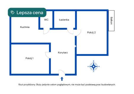 Mieszkanie ul.Polna 52m2 Zamość