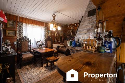 Drewniany dom z 1930 roku Toporzysko