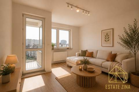 2 pokoje Osobna kuchnia Balkon Klimatyzacja