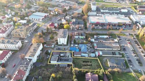 Działka pod zabudowę wielorodzinną z usługami