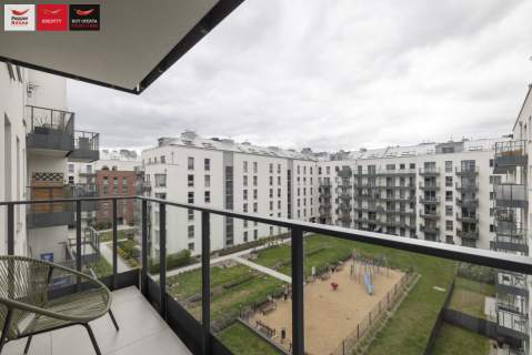 Angielska Grobla Wyspa Spichrzów balkon