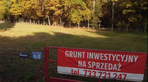Działka 1,8ha ul. Błońska Nadarzyn S8 MPZP