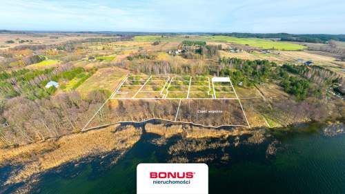 Najpiękniejsze działki nad jeziorem Lubie 