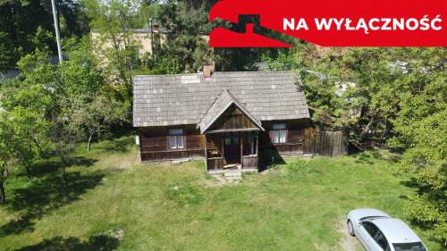 Duży, stylowy dom 100 km od W-wy drewniany domek.