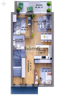 6 pokoi 117 m 2 poziomy 2 miejsca postojowe