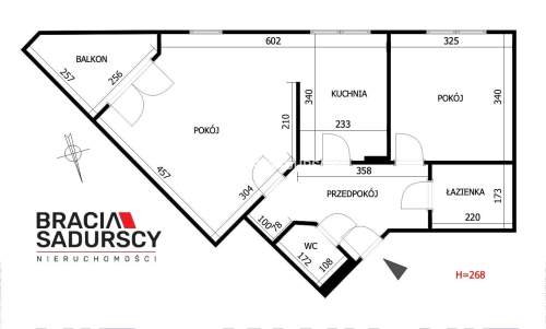 2 pok ok 50 m2 Ruczaj