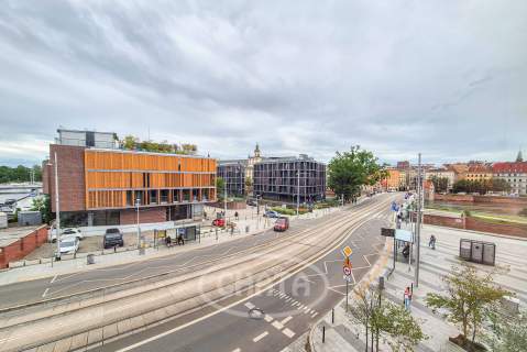 Bulwary Książęce/2 pokoje/duzy balkon