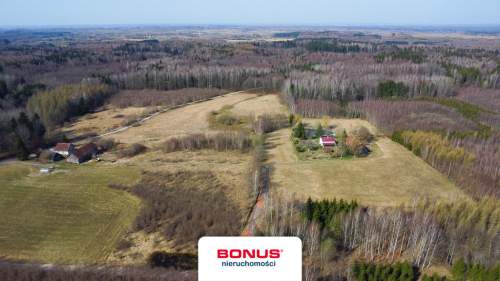 Siedlisko 6,47 ha pod warmińskim lasem